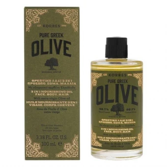 KORRES Olive Nährendes 3 In 1 Öl 100 Ml 3 KORRES Olive Nährendes 3 In 1 Öl 100 Ml