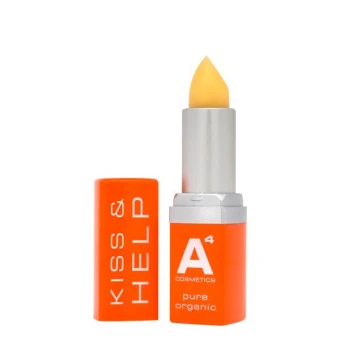 A4 Cosmetics Kiss & Help Lipbalm 4 G 3 A4 Cosmetics Kiss & Help Lipbalm 4 G