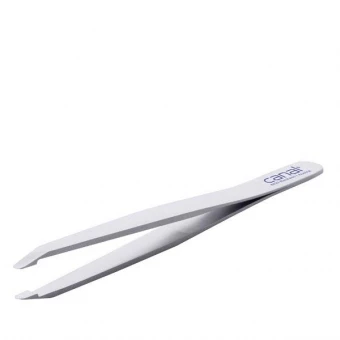 Canal Haarpinzette Runde Spitze Satin 3 Canal Haarpinzette Runde Spitze Satin