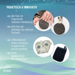 Firsteco Abschminkpads 3in1 Box 15 Firsteco Abschminkpads 3in1 Box -Kosmetikgeschäft 1356097 Firsteco Abschminkpads 3in1 Box.341d732e