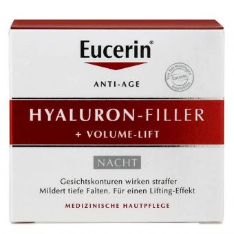 Eucerin HYALURON-FILLER + VOLUME-LIFT Nachtpflege 50 Ml 4 Eucerin HYALURON-FILLER + VOLUME-LIFT Nachtpflege 50 Ml – Bild 2
