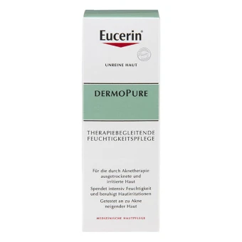 Eucerin DERMOPURE Therapiebegleitende Feuchtigkeitspflege 50 Ml 4 Eucerin DERMOPURE Therapiebegleitende Feuchtigkeitspflege 50 Ml – Bild 2