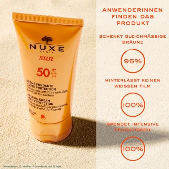 NUXE Sun Sonnencreme Gesicht LSF 50 50 Ml 4 NUXE Sun Sonnencreme Gesicht LSF 50 50 Ml – Bild 2