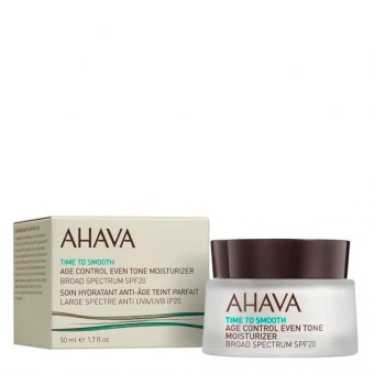 AHAVA Time To Smooth Age Control Even Tone Moisturizer SPF20 50 Ml 4 AHAVA Time To Smooth Age Control Even Tone Moisturizer SPF20 50 Ml – Bild 2