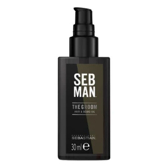 Sebastian SEB MAN The Groom Hair & Beard Oil 30 Ml 3 Sebastian SEB MAN The Groom Hair & Beard Oil 30 Ml