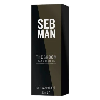 Sebastian SEB MAN The Groom Hair & Beard Oil 30 Ml 4 Sebastian SEB MAN The Groom Hair & Beard Oil 30 Ml – Bild 2