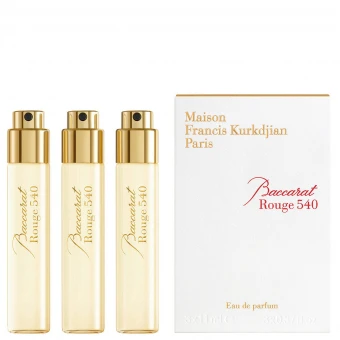 Maison Francis Kurkdjian Paris Baccarat Rouge 540 Eau De Parfum Refill Packung Mit 3 X 11 Ml 4 Maison Francis Kurkdjian Paris Baccarat Rouge 540 Eau De Parfum Refill Packung Mit 3 X 11 Ml – Bild 2