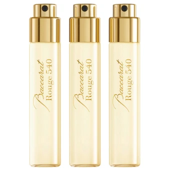 Maison Francis Kurkdjian Paris Baccarat Rouge 540 Eau De Parfum Refill Packung Mit 3 X 11 Ml 3 Maison Francis Kurkdjian Paris Baccarat Rouge 540 Eau De Parfum Refill Packung Mit 3 X 11 Ml